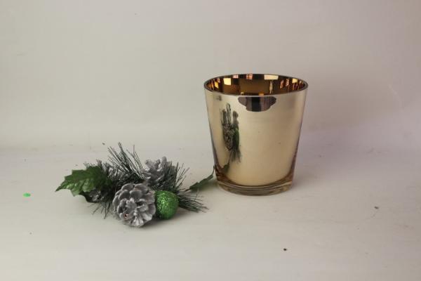 Handmade Glass Candle Holder