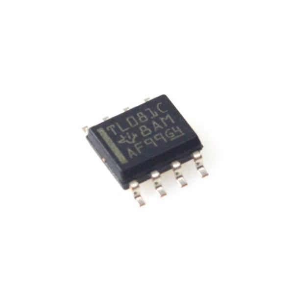 TL081CDR Op-Amp haute vitesse JFET-Input avec bande passante 3MHz 13V/μs Taux de glissement Bruit faible Large ± 18V Apport haute Z Input & Industrial Temp Range pour les circuits analogiques de précision