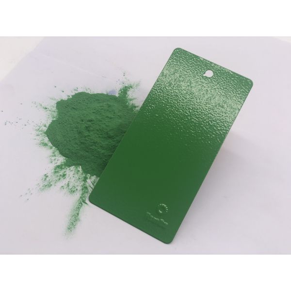 Зелёная морщинистая текстура зерновая термостойкая порошковая краска для металлической мебели
