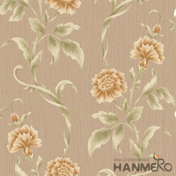 TV Background Mould-Proof Modern Removable Flowers Wallcovering Wallpaper Eco-Friendly