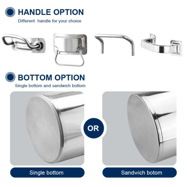 Запечатанная бочка 60 л ферментатор из нержавеющей стали Домашнее пивоварение