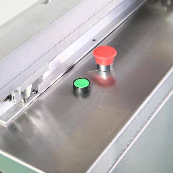 Consumption Full Stainless Steel Double Vacuum Chamber Packing Machine for Food Shops