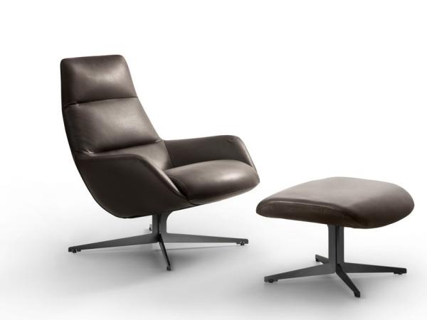 Lady Jane Bergere Fiberglass Arm Chair With 4 Spoke Base / Armrests