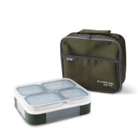 Contenedor de alimentos TPR Característica caja de comedor de metal a prueba de fugas para profesionales ocupados