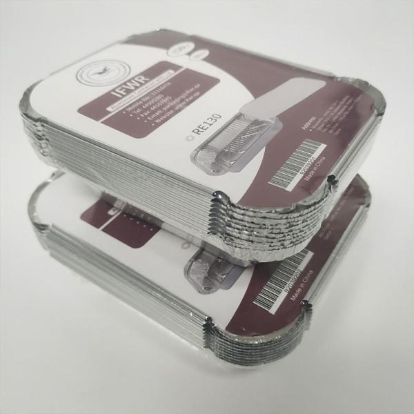 Hotsale Food Grade Custom Logo Rectangle Aluminum Takeaway Foil Food Containers Silver Foil Baking Pan/Trays