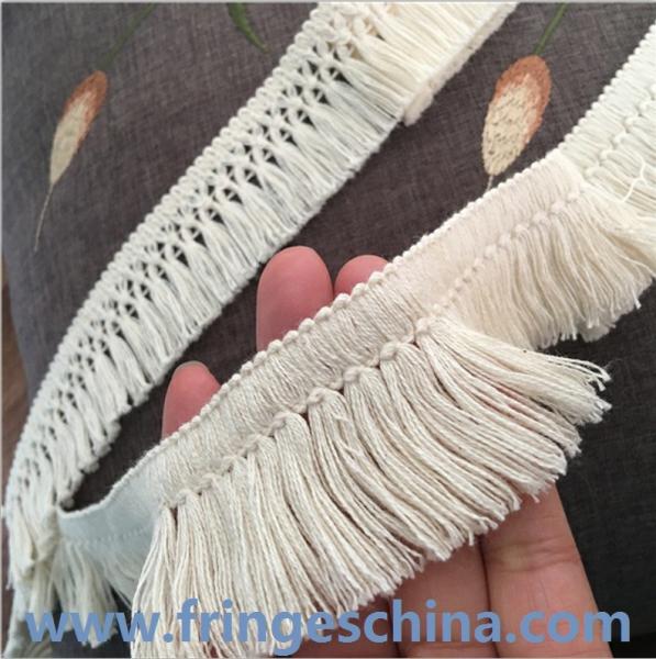 Hot selling handmade colorful hanging ball lace cotton trimmings tassels fringes for home decoration