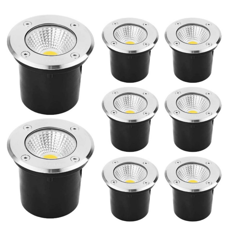 лампа 24V/12V/85-265V СИД 1W 3W 5W IP67 подземная