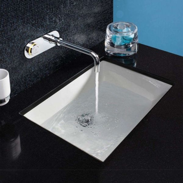 Rectangular Undermount Inset Cloakroom Basin Inset Vessel Sink CUPC