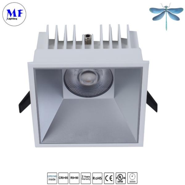IP66 resistente à água LED Downlight Sqaure Recessed 18W/28W/38W/48W 3 anos de garantia LED Down Lamp Para banheiro Hotel