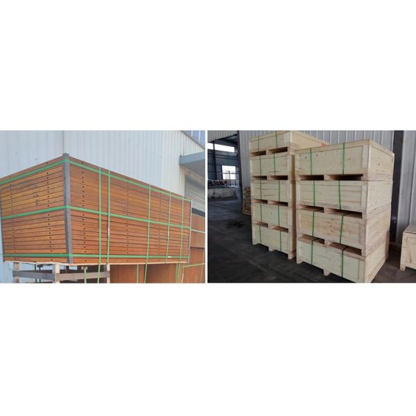 900mm Corten Decorative Metal Fence Panels 3mm Laser Cut Metal Screens