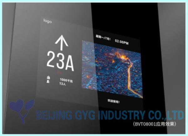 8.1 INCH ELEVATOR CABIN TFT DISPLAY GVT08001 ,  ADVERTISING ELEVATOR SCREENS