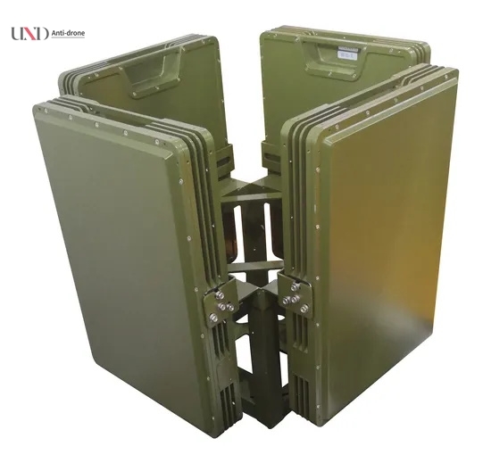 C Band (5.5-5.8GHz) Ground Surveillance Radar with 360° Surveillance and 5km