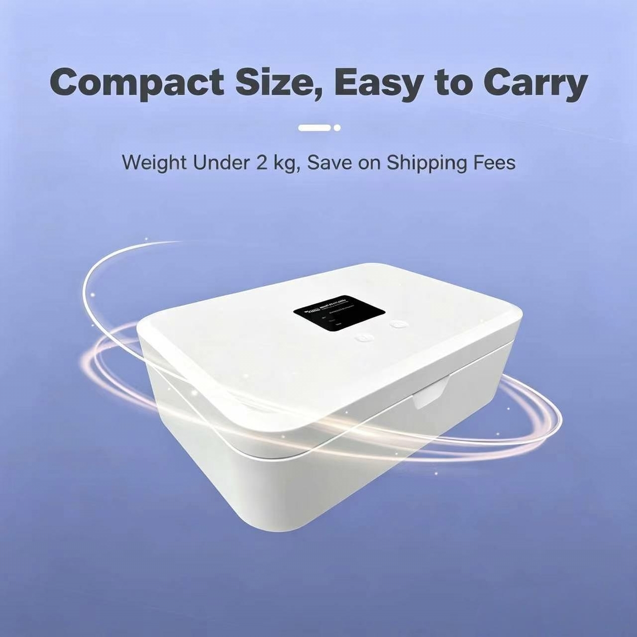 UV Film Curing Machine 48W 24V ABS UV Light Box for Mobile Phone UV Film Curing and Small Items Sanitizing