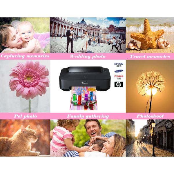 Fade Resistant 230gsm 4R RC Glossy Photo Paper