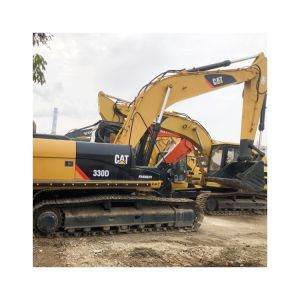 1.6 m3 Capacité de seau Caterpillar 330D Excavator des États-Unis avec des heures de travail faibles