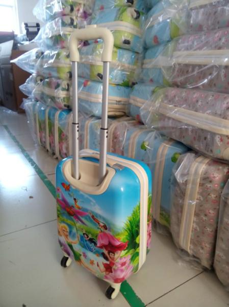 hot sale lovely kids trolley luggage bag suitcases in baigou baoding hebei China Factory