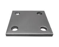 1-12m placa de betão embutida com construção de buracos embutida aço para parede cortina
