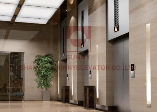 1600kg Passenger Elevator Lift With Flexible Layout And Convenient Maintenance