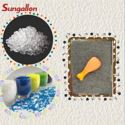 ペット用 噛むおもちゃ用 TPE粒子 毒性のない プラスチシャイザーなし 高反発性 カスタム色 小批量受容可能