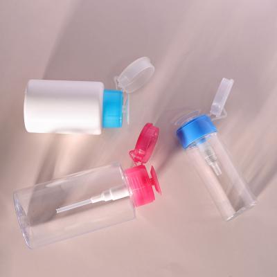 Bouteilles en plastique PET de 100 ml 150 ml 300 ml Bouteille de démaquillage personnalisée pour maquillage