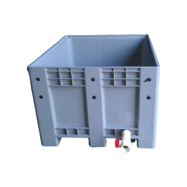 1200*1000*760mm heavy duty storage plastic pallet box for sale