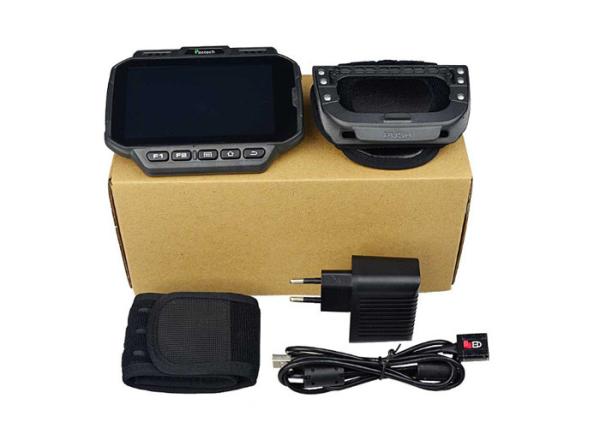 Computador Handheld portátil montado pulso, varredor Wearable do código de barras de Android