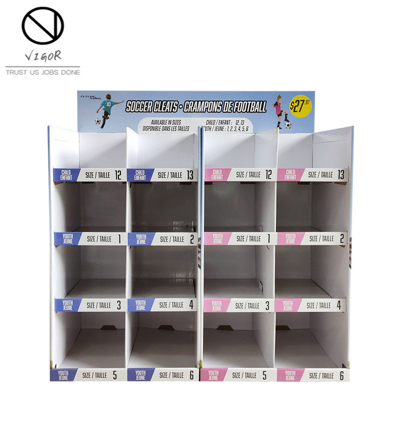 3-Tier Retail Racks for Sport Shirt Display Commercial Sectional Display Furniture