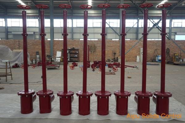 130lbs Polished Drilling Cast Iron 12 Mud Tank Valves