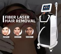 50 milhão removedores acoplados fibra do cabelo do laser do diodo dos tiros 808nm