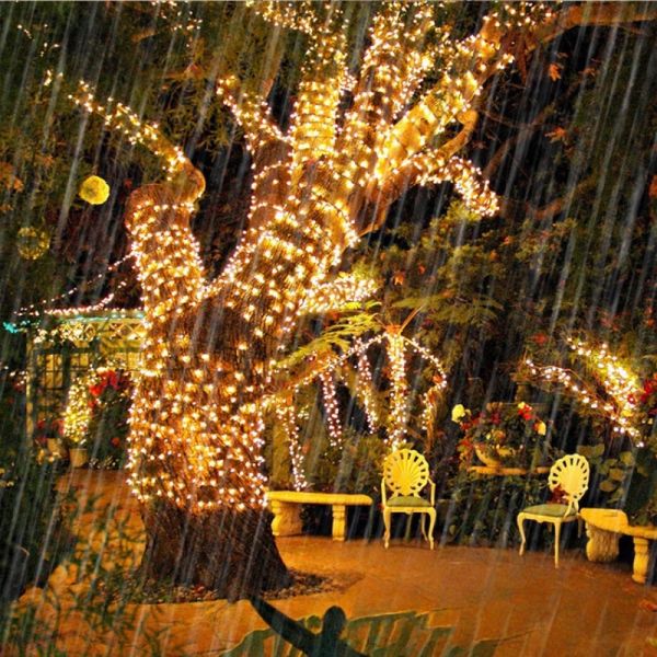 LED Solar String Light With Weather Resistant Shatterproof for Outdoor Garden
