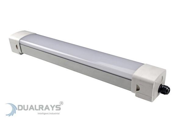 Flicker Free Driver LED Tri Proof Light AL PC Housing Bus Station Warehouse
