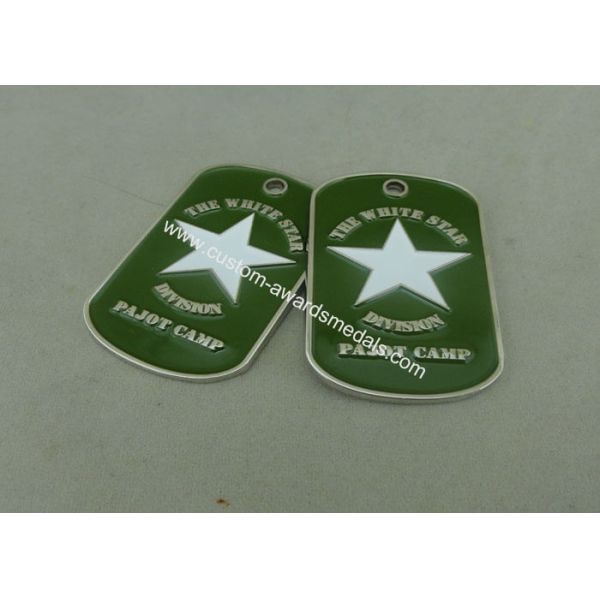 Green Personalised Dog Tags Die Casting Zinc Alloy Bottle Opener