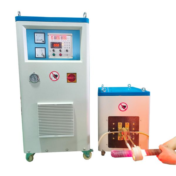 Calentador de inducción industrial de ajuste por contracción por inducción de 120KW de rueda dentada de acero magnético