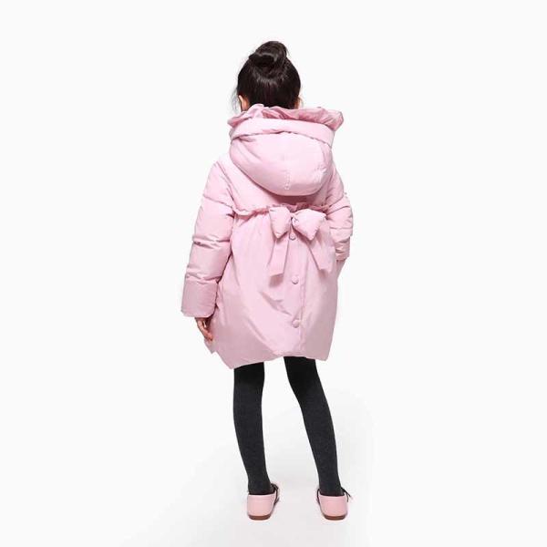 Designer Children Clothing Wholesale Outdoor Kids Coat High Quality Winter Girls Hooded Down Jacket