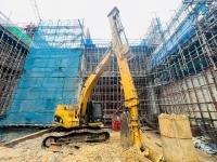 L'usine de machines Zhonghe produit 20M Excavateur bras télescopique pour excavateur Cat320