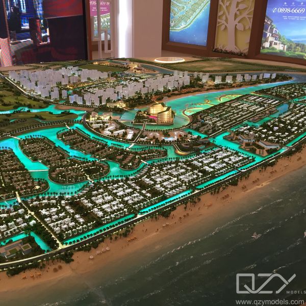 Загородный сад 1/750 Модель архитектурного макета