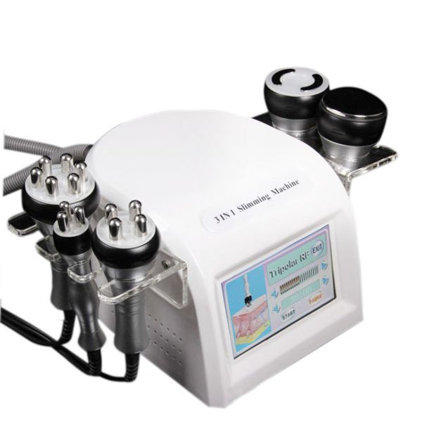 Beauty Salon Cavitation RF Slimming Machine With 100 Kpa Vacuum Biopolar Pressure