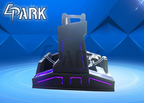 4000W 9D VR Simulator Big Pendulum 2 Dof Electric Dynamic System With Roller Coaster Safety Seat
