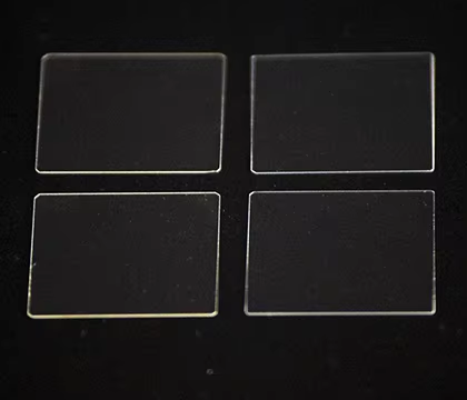 Square High Uv Transmission Clear Fused Quartz Plate Customize Polishing Transparent Quartz Substrate