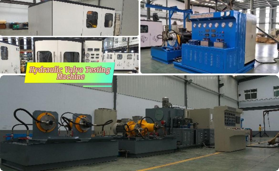Hydraulic Valve System Testing Equipment Полностью автоматическая гидравлическая клапанная испытательная машина с частотой потока 450 л/мин