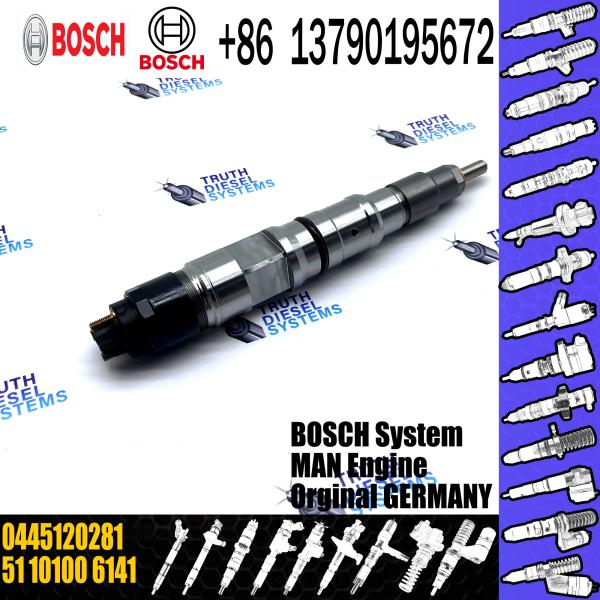 0445120281 0445120202 Hot sale factory direct diesels engine fuel injector 0445120281 with nozzle DLLA145P2158