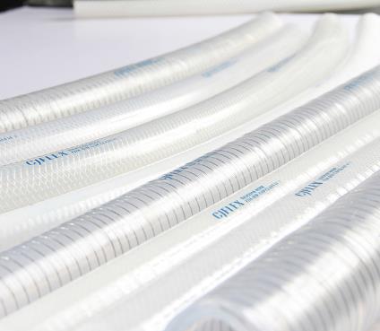 OD25.9mm 5/8 id Food Safe Silicone Tubing Four Layers Polyester Reinforced