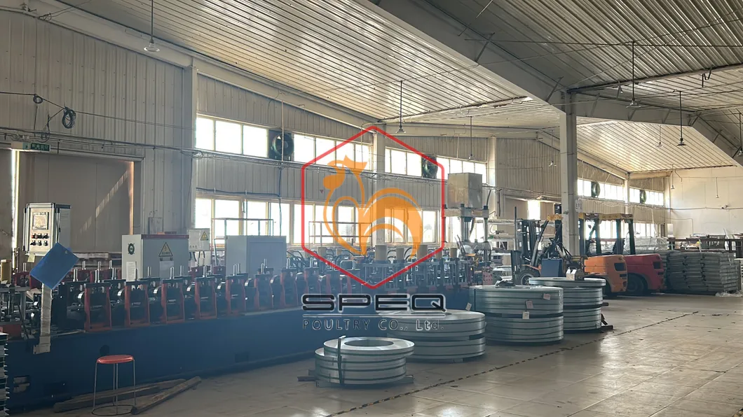 Customizable Poultry Breeding Broiler Equipment Chicken Farm Feeding Line