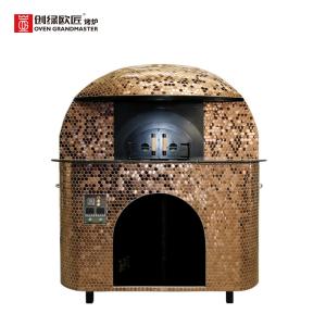Forno italiano tradicional elétrico de Oven Copper Decoration Napoli Outdoor da