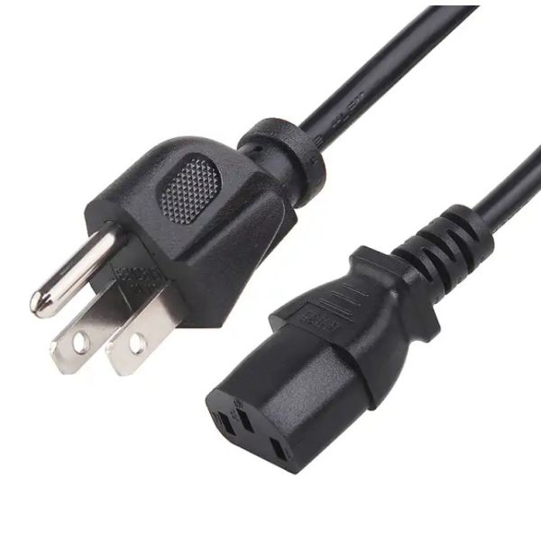 États-Unis 3 broches NEMA 5-15P Plug à IEC 320 C13 câbles d'alimentation