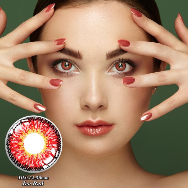 Кукла наблюдает не рецепт хеллоуин контактирует KSSEYE для того чтобы одевать контактные линзы