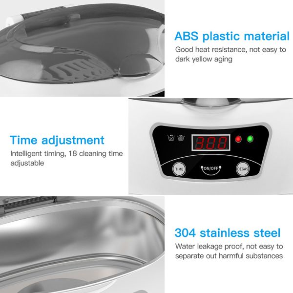 Снабжения жилищем ABS уборщика Eyeglass Skymen 600ml размер ультразвукового портативный мини