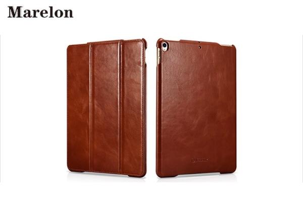 Classical Genuine Leather Ipad Air Case / Ipad Pro Case Protect Tablet Against Dirt