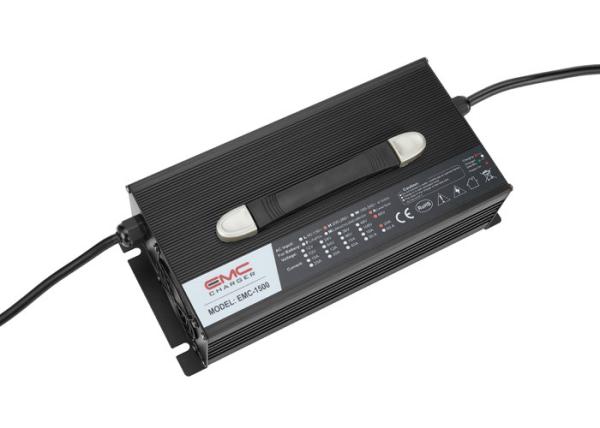 EMC-1500 288V4A Aluminum lead acid/ lifepo4/lithium battery charger for golf cart, e-scooter