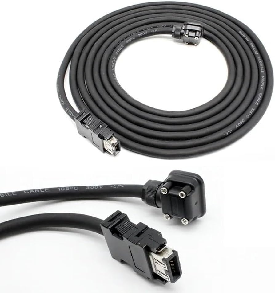 MR-J3ENCBL5M-A1-L Reliable encoder, power, and brake cables for MELSERVO systems